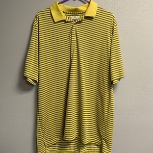 Yellow Striped Men’s Polo